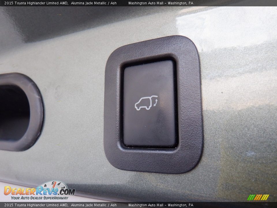 2015 Toyota Highlander Limited AWD Alumina Jade Metallic / Ash Photo #33