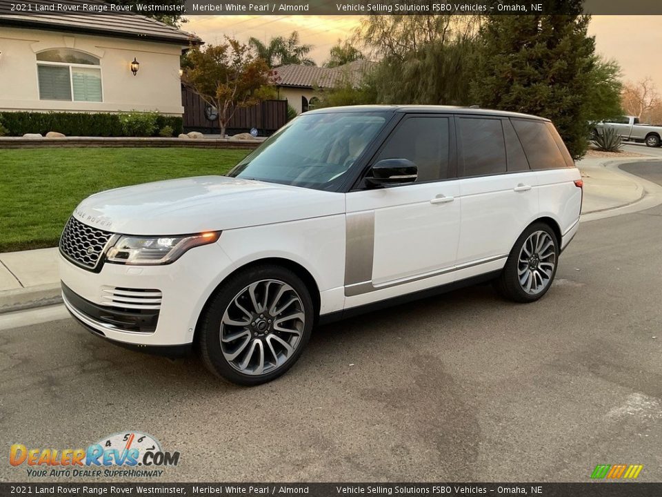 2021 Land Rover Range Rover Westminster Meribel White Pearl / Almond Photo #1