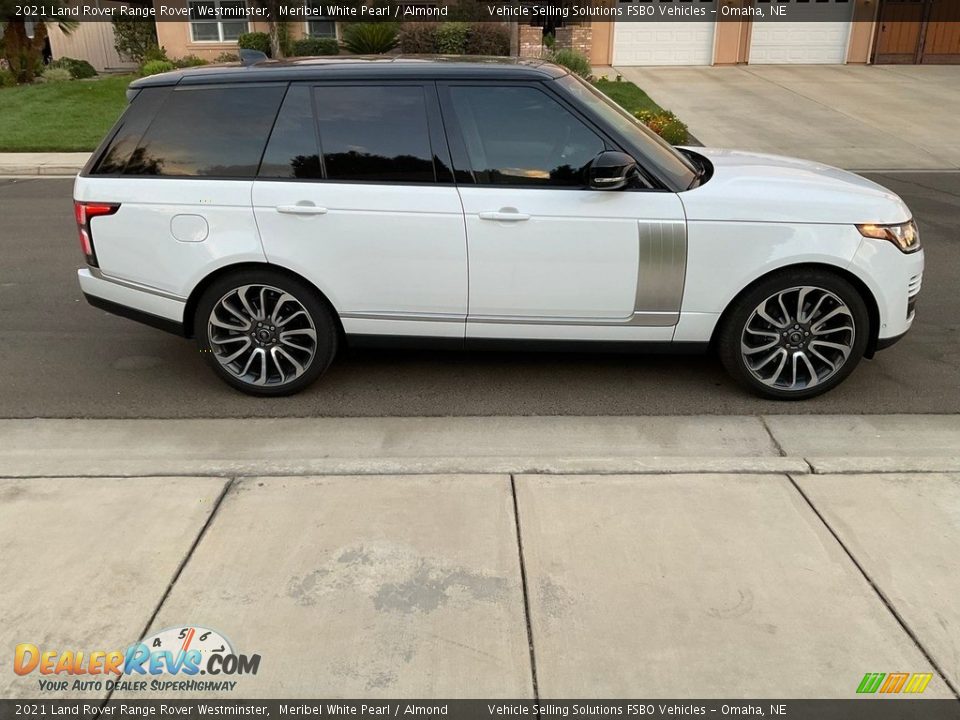 2021 Land Rover Range Rover Westminster Meribel White Pearl / Almond Photo #2