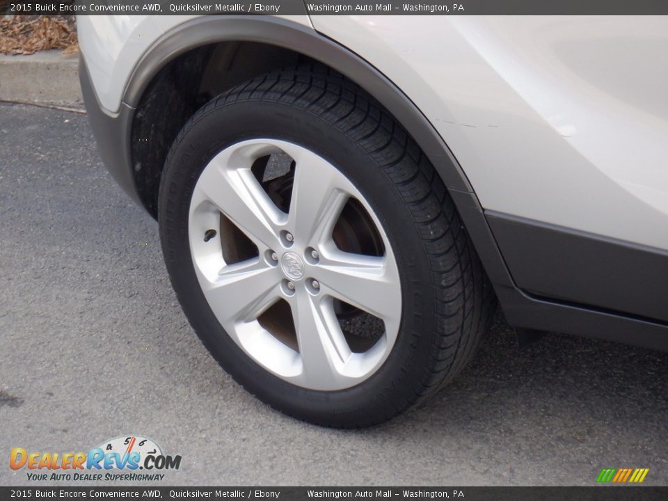 2015 Buick Encore Convenience AWD Quicksilver Metallic / Ebony Photo #4