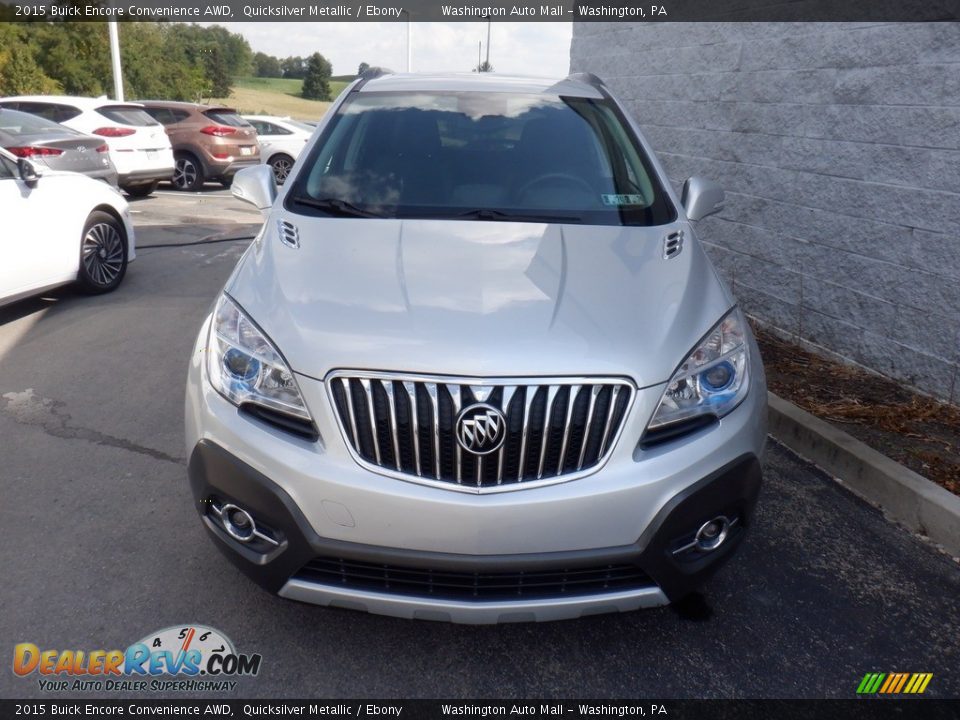 2015 Buick Encore Convenience AWD Quicksilver Metallic / Ebony Photo #5