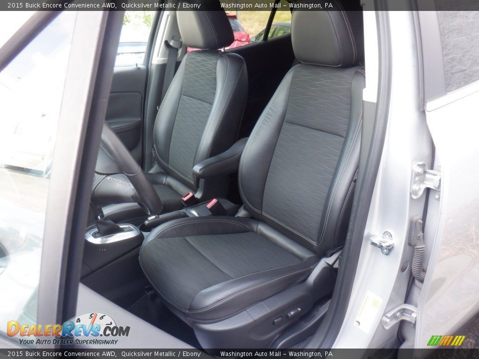 2015 Buick Encore Convenience AWD Quicksilver Metallic / Ebony Photo #10