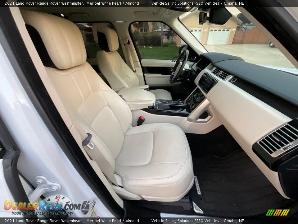 2021 Land Rover Range Rover Westminster Meribel White Pearl / Almond Photo #10