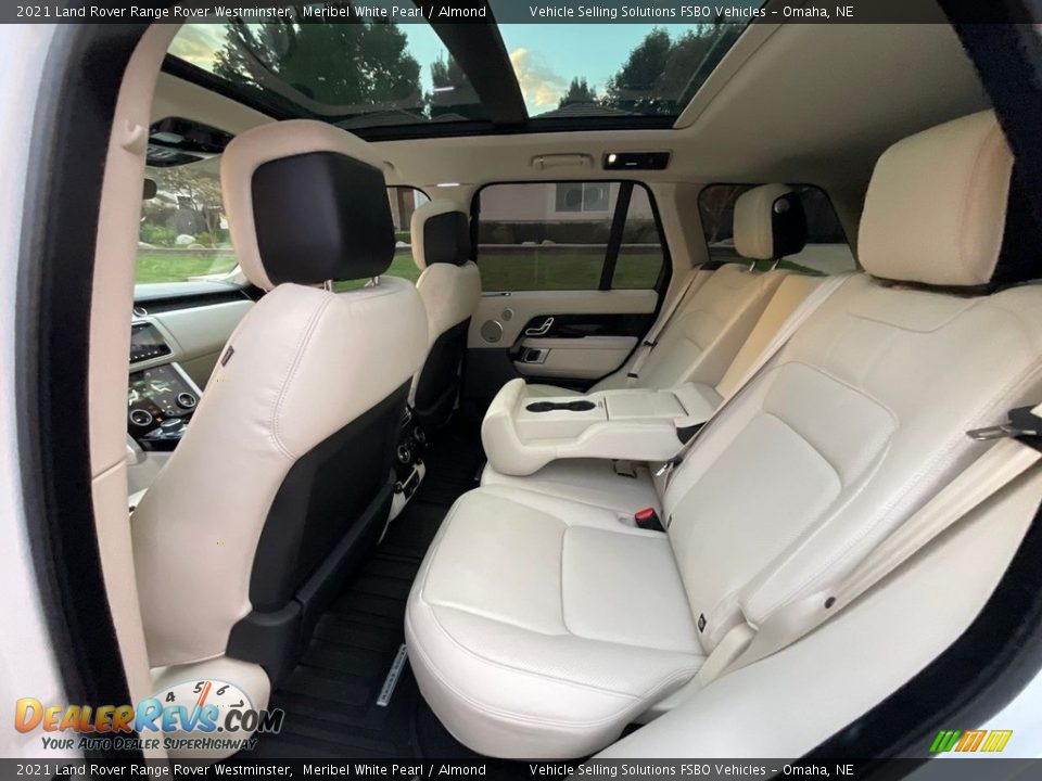 2021 Land Rover Range Rover Westminster Meribel White Pearl / Almond Photo #12