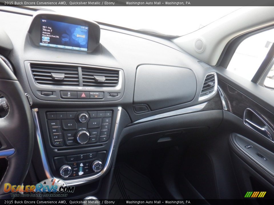 2015 Buick Encore Convenience AWD Quicksilver Metallic / Ebony Photo #17