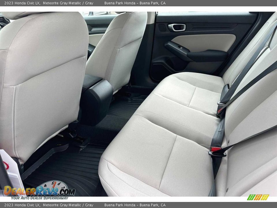 Rear Seat of 2023 Honda Civic LX Photo #9