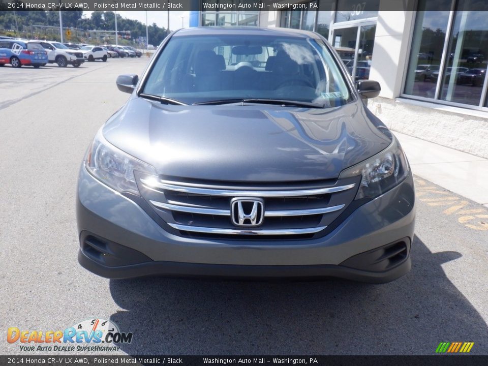 2014 Honda CR-V LX AWD Polished Metal Metallic / Black Photo #4