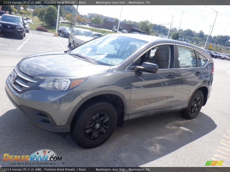 2014 Honda CR-V LX AWD Polished Metal Metallic / Black Photo #5