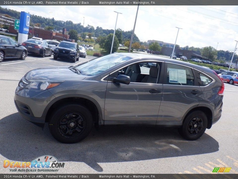 2014 Honda CR-V LX AWD Polished Metal Metallic / Black Photo #6