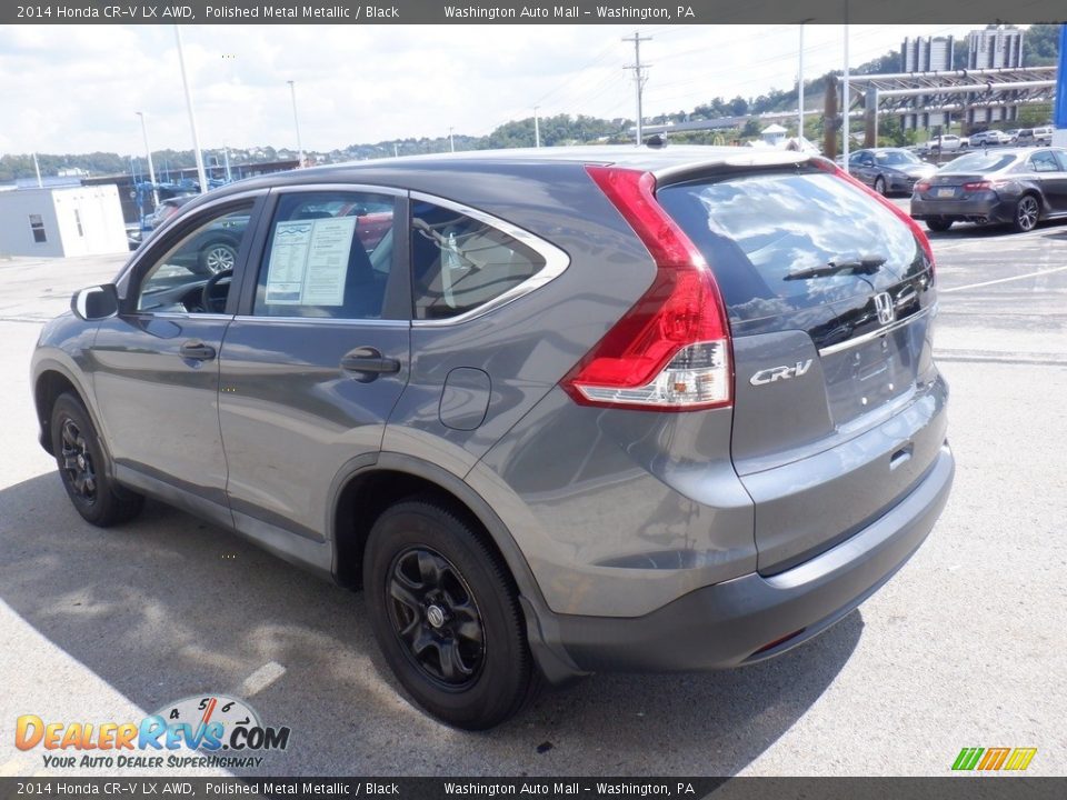 2014 Honda CR-V LX AWD Polished Metal Metallic / Black Photo #7