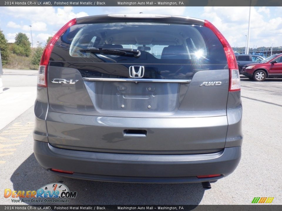 2014 Honda CR-V LX AWD Polished Metal Metallic / Black Photo #8