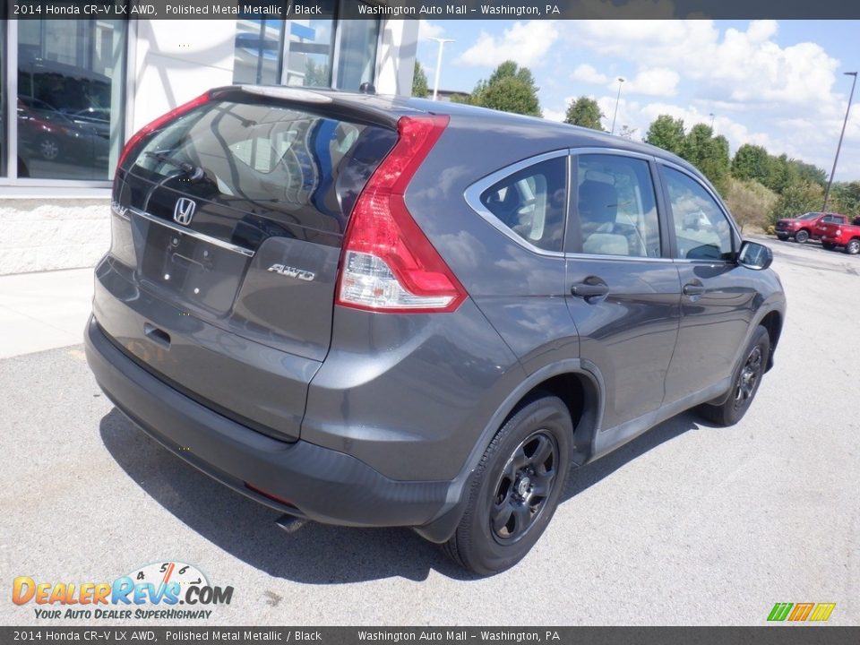 2014 Honda CR-V LX AWD Polished Metal Metallic / Black Photo #9
