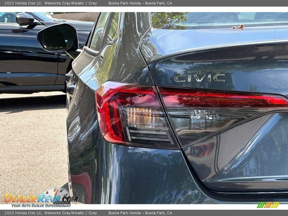 2023 Honda Civic LX Meteorite Gray Metallic / Gray Photo #20