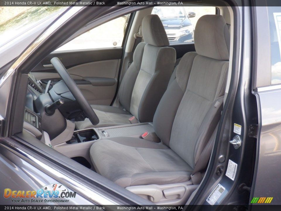 2014 Honda CR-V LX AWD Polished Metal Metallic / Black Photo #14