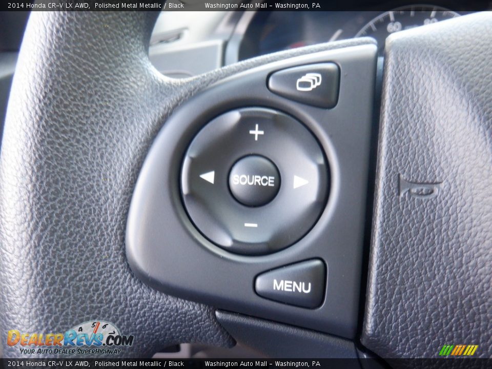2014 Honda CR-V LX AWD Polished Metal Metallic / Black Photo #23