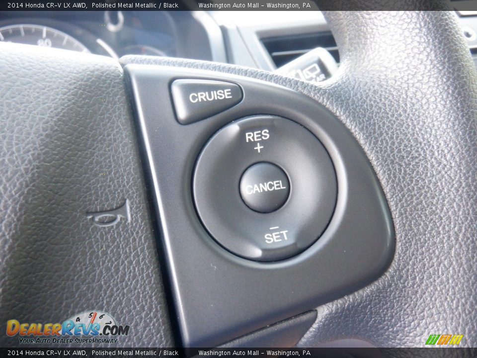 2014 Honda CR-V LX AWD Polished Metal Metallic / Black Photo #24