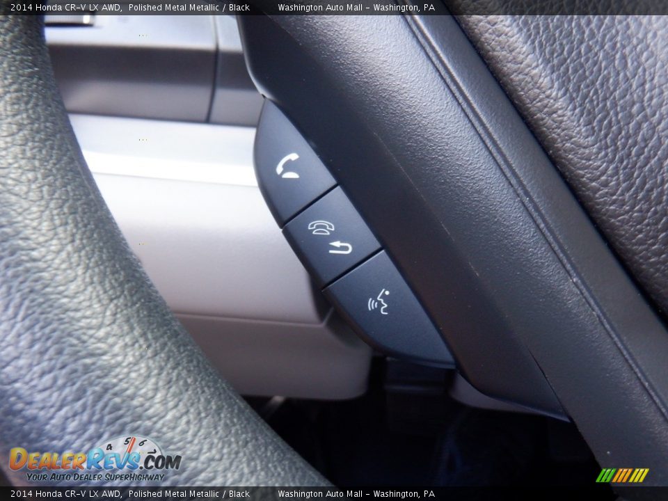 2014 Honda CR-V LX AWD Polished Metal Metallic / Black Photo #25