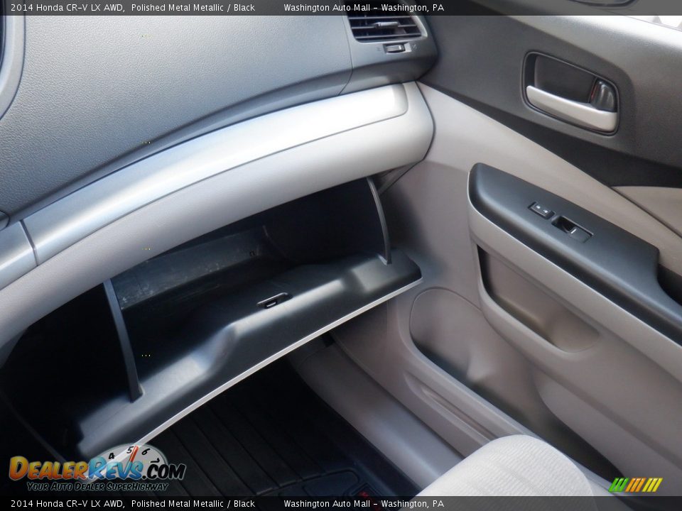 2014 Honda CR-V LX AWD Polished Metal Metallic / Black Photo #26