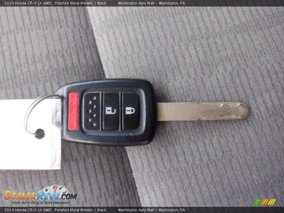 2014 Honda CR-V LX AWD Polished Metal Metallic / Black Photo #31