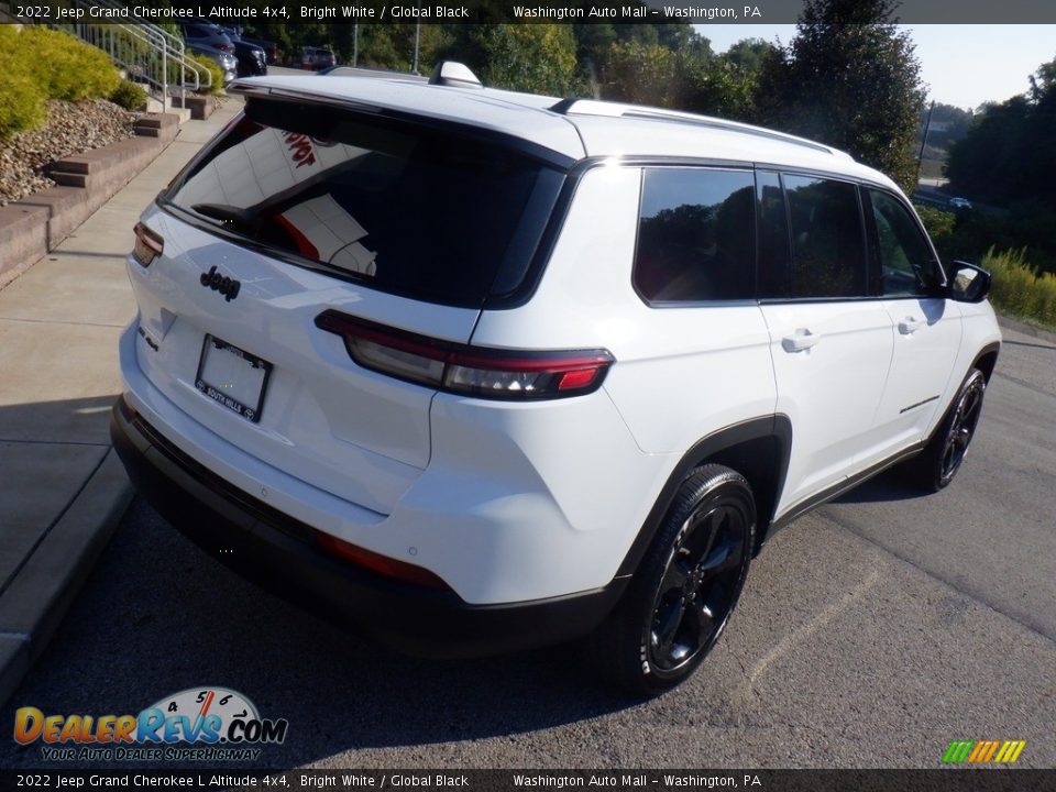 2022 Jeep Grand Cherokee L Altitude 4x4 Bright White / Global Black Photo #16