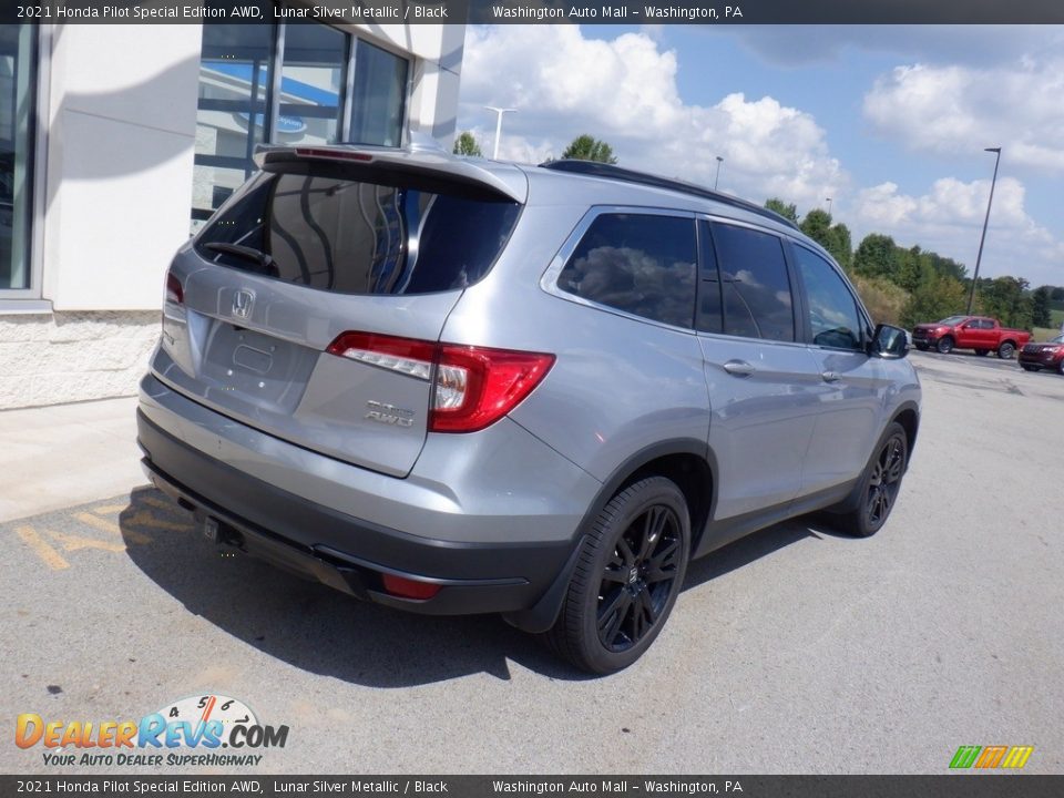 2021 Honda Pilot Special Edition AWD Lunar Silver Metallic / Black Photo #7