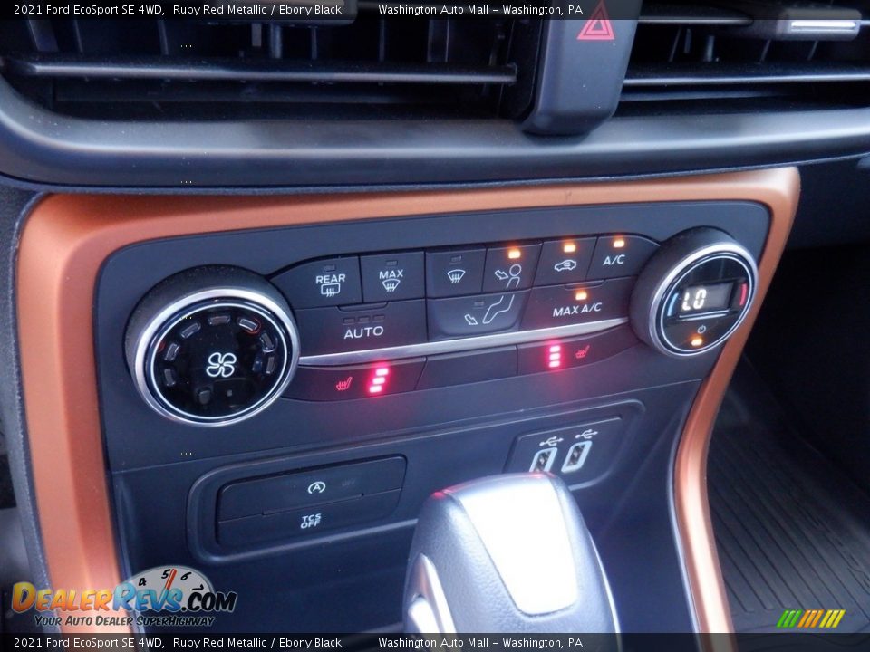 Controls of 2021 Ford EcoSport SE 4WD Photo #15
