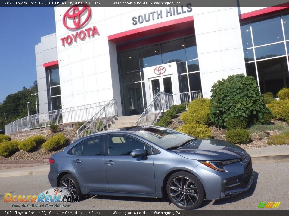 2021 Toyota Corolla SE Celestite Gray Metallic / Black Photo #2