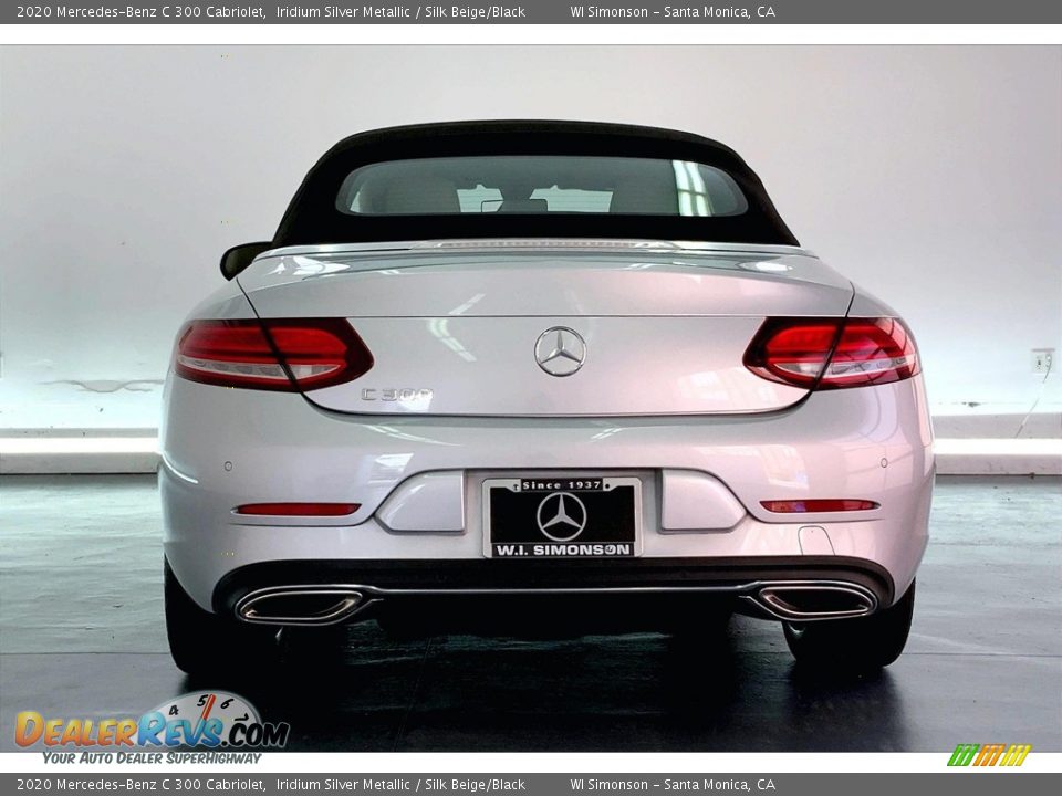 2020 Mercedes-Benz C 300 Cabriolet Iridium Silver Metallic / Silk Beige/Black Photo #3