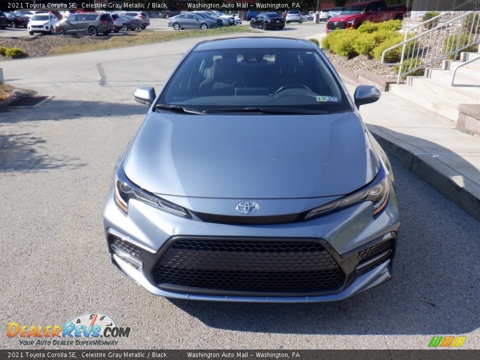 2021 Toyota Corolla SE Celestite Gray Metallic / Black Photo #12