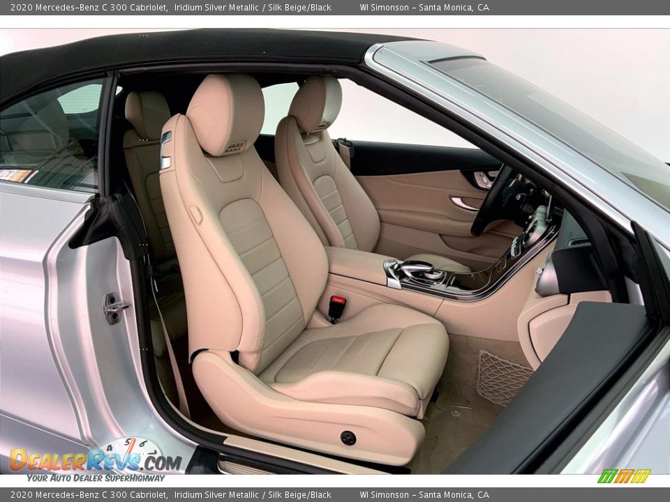 Silk Beige/Black Interior - 2020 Mercedes-Benz C 300 Cabriolet Photo #6