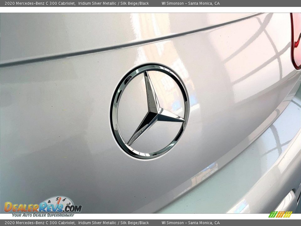 2020 Mercedes-Benz C 300 Cabriolet Iridium Silver Metallic / Silk Beige/Black Photo #7