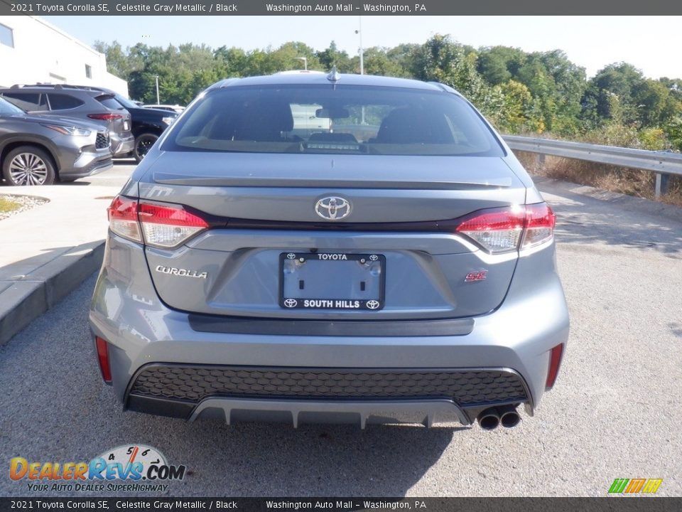 2021 Toyota Corolla SE Celestite Gray Metallic / Black Photo #16