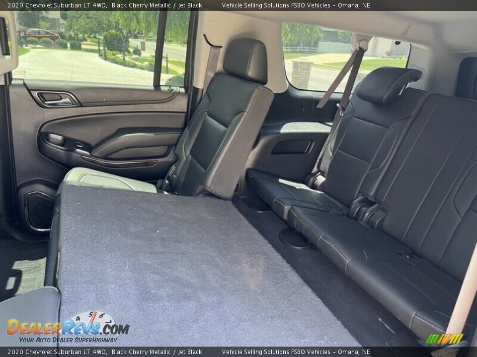 2020 Chevrolet Suburban LT 4WD Black Cherry Metallic / Jet Black Photo #6