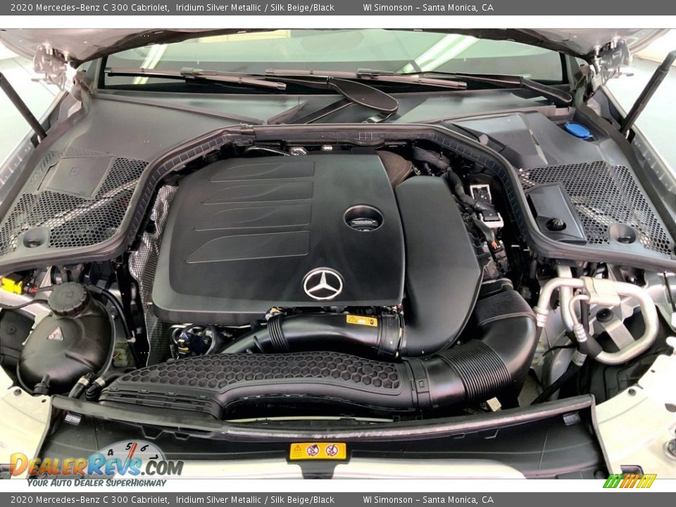 2020 Mercedes-Benz C 300 Cabriolet 2.0 Liter Turbocharged DOHC 16-Valve VVT 4 Cylinder Engine Photo #9