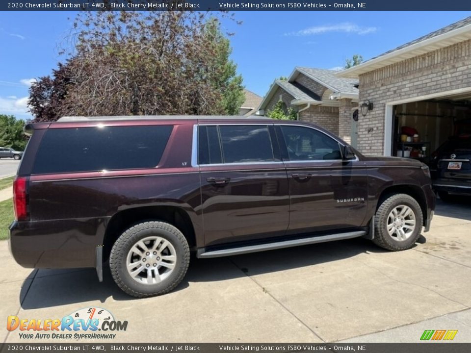 Black Cherry Metallic 2020 Chevrolet Suburban LT 4WD Photo #8