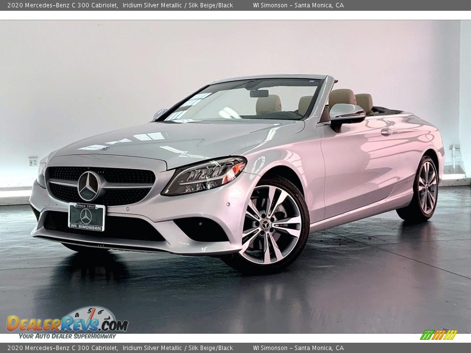 2020 Mercedes-Benz C 300 Cabriolet Iridium Silver Metallic / Silk Beige/Black Photo #12