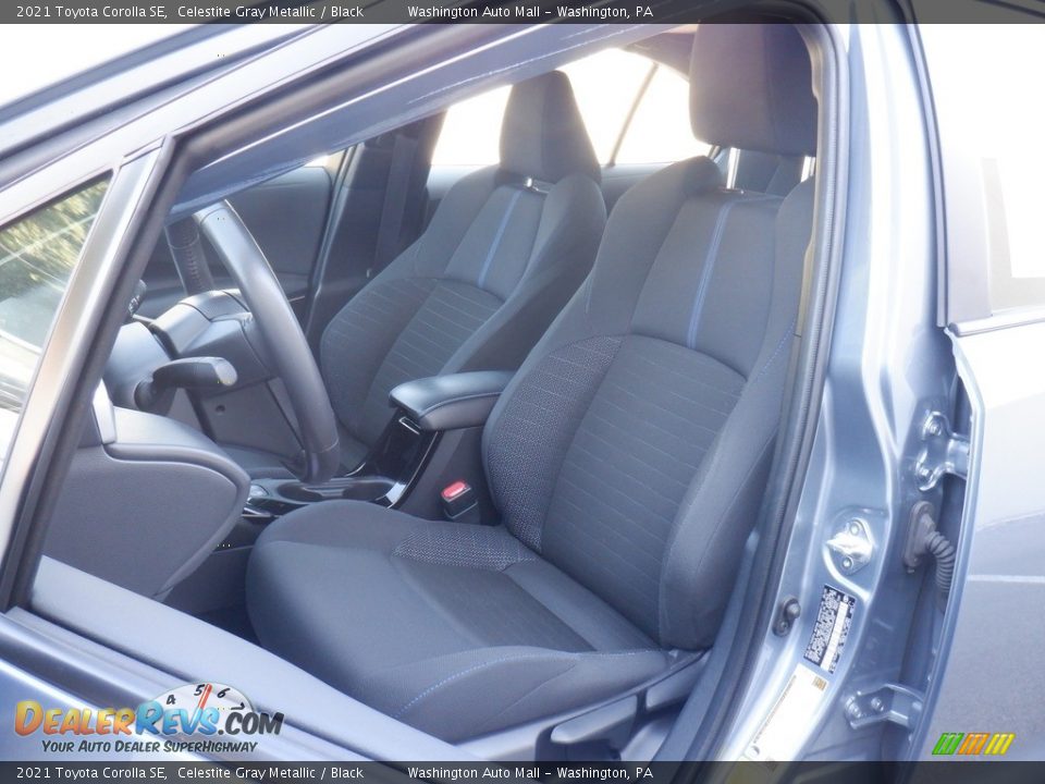 2021 Toyota Corolla SE Celestite Gray Metallic / Black Photo #21