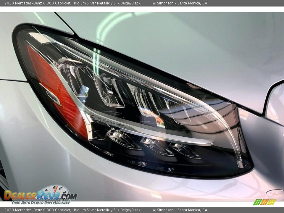 2020 Mercedes-Benz C 300 Cabriolet Iridium Silver Metallic / Silk Beige/Black Photo #27