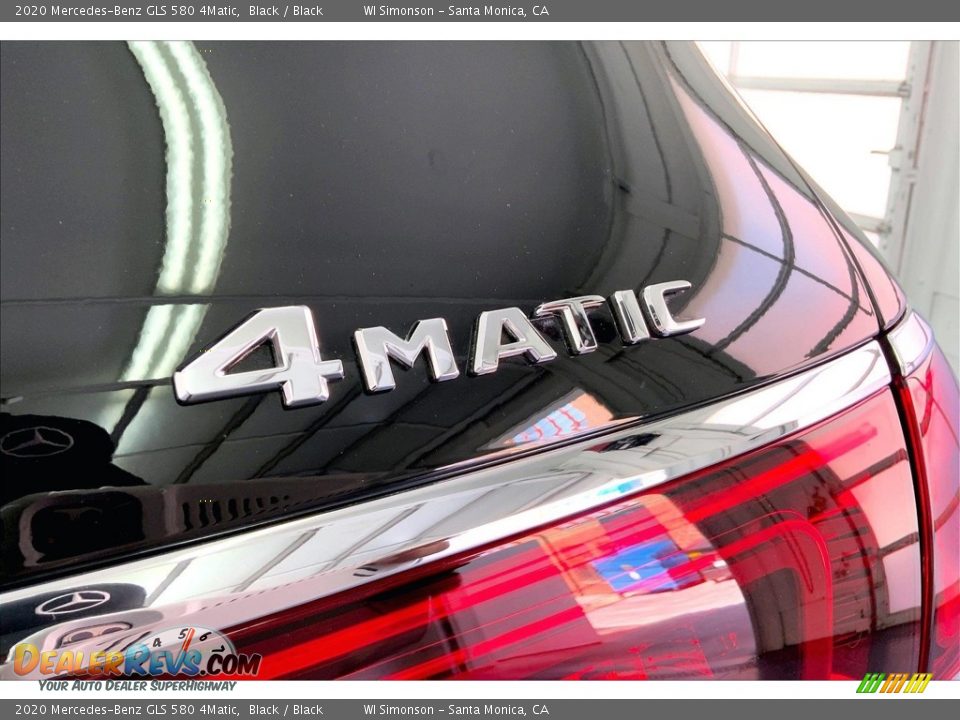 2020 Mercedes-Benz GLS 580 4Matic Black / Black Photo #7