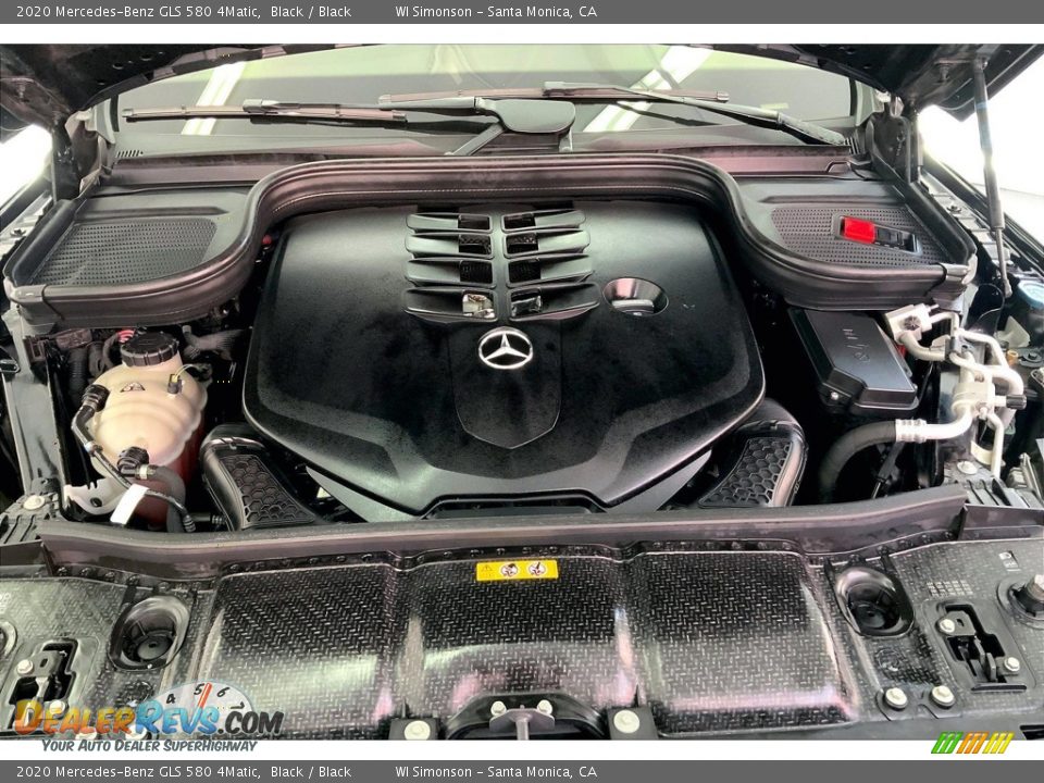 2020 Mercedes-Benz GLS 580 4Matic Black / Black Photo #9