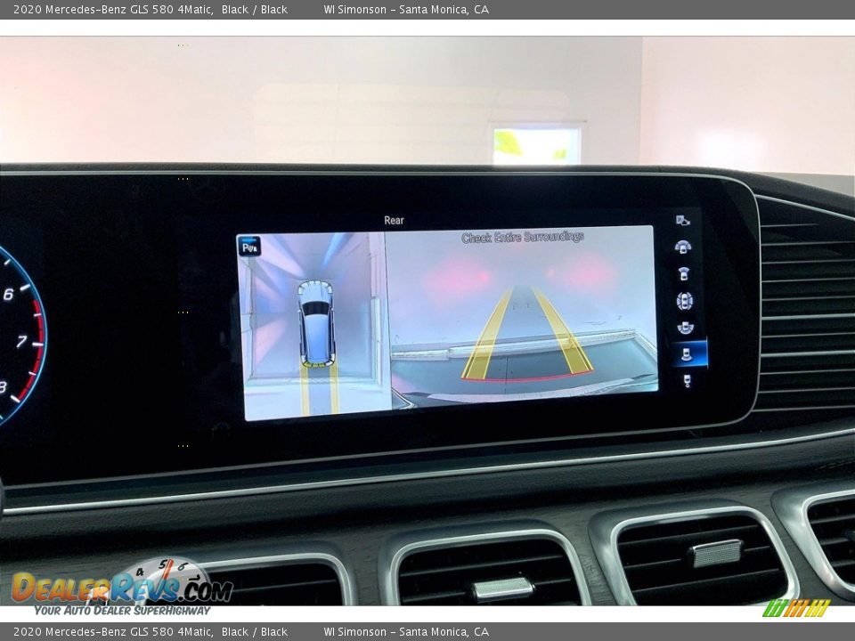 2020 Mercedes-Benz GLS 580 4Matic Black / Black Photo #24