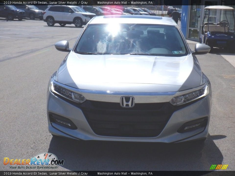 2019 Honda Accord EX Sedan Lunar Silver Metallic / Gray Photo #5