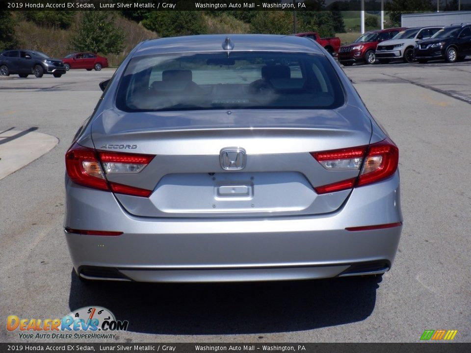 2019 Honda Accord EX Sedan Lunar Silver Metallic / Gray Photo #8