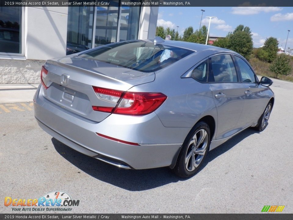 2019 Honda Accord EX Sedan Lunar Silver Metallic / Gray Photo #9