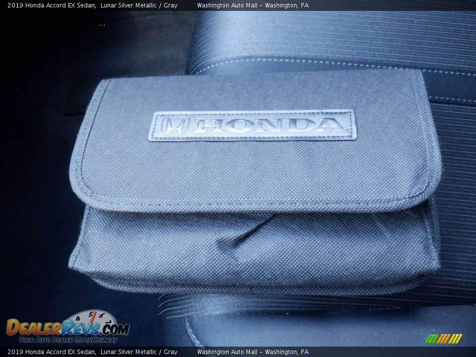 2019 Honda Accord EX Sedan Lunar Silver Metallic / Gray Photo #30
