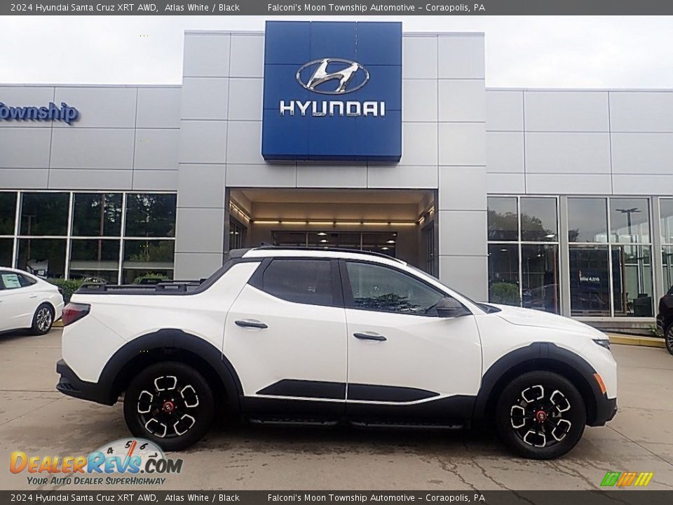 2024 Hyundai Santa Cruz XRT AWD Atlas White / Black Photo #1