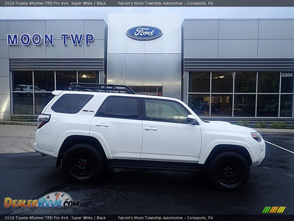 2019 Toyota 4Runner TRD Pro 4x4 Super White / Black Photo #1