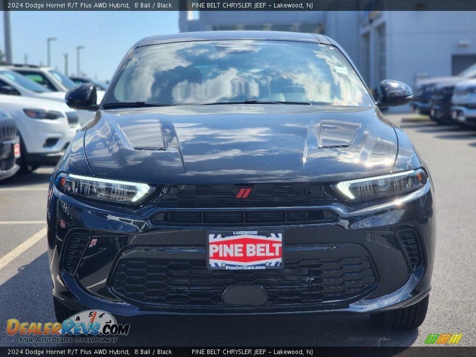 2024 Dodge Hornet R/T Plus AWD Hybrid 8 Ball / Black Photo #2