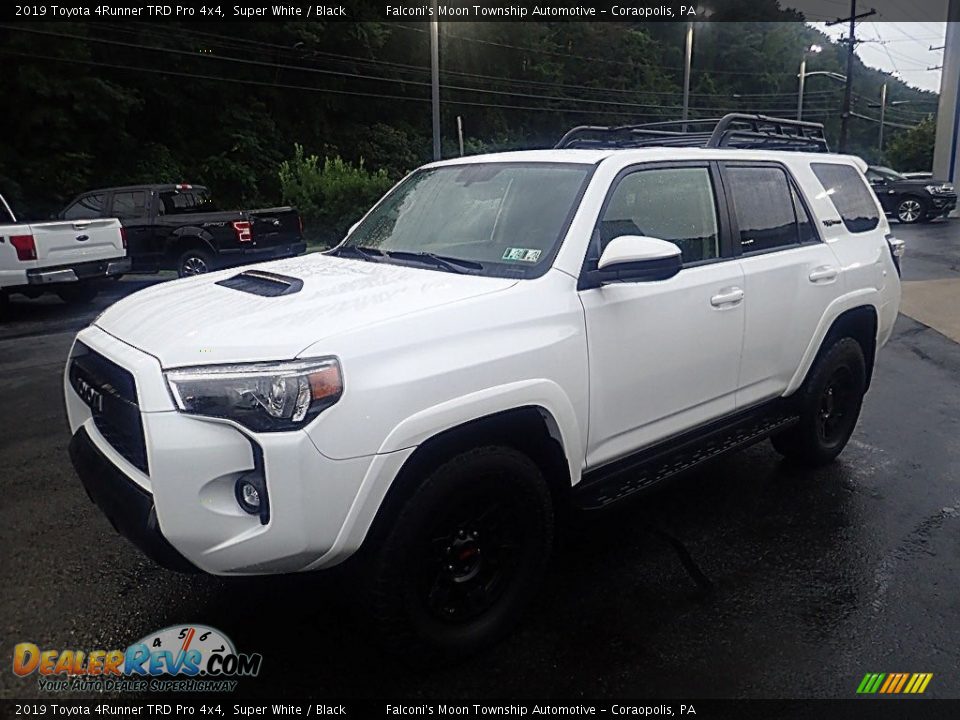 2019 Toyota 4Runner TRD Pro 4x4 Super White / Black Photo #7