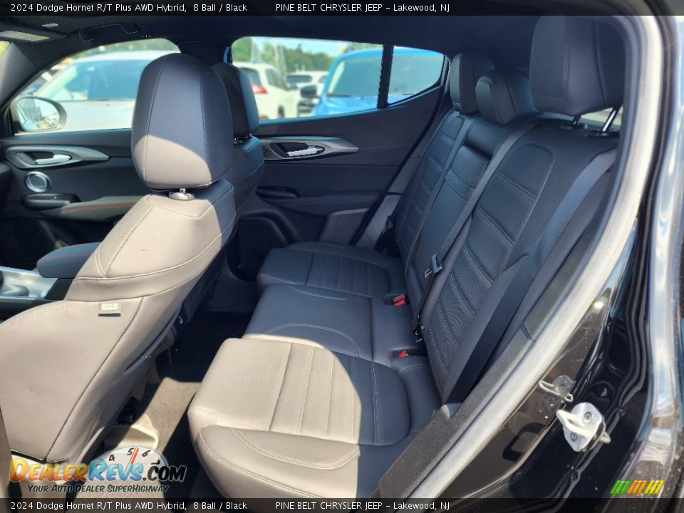 Rear Seat of 2024 Dodge Hornet R/T Plus AWD Hybrid Photo #7